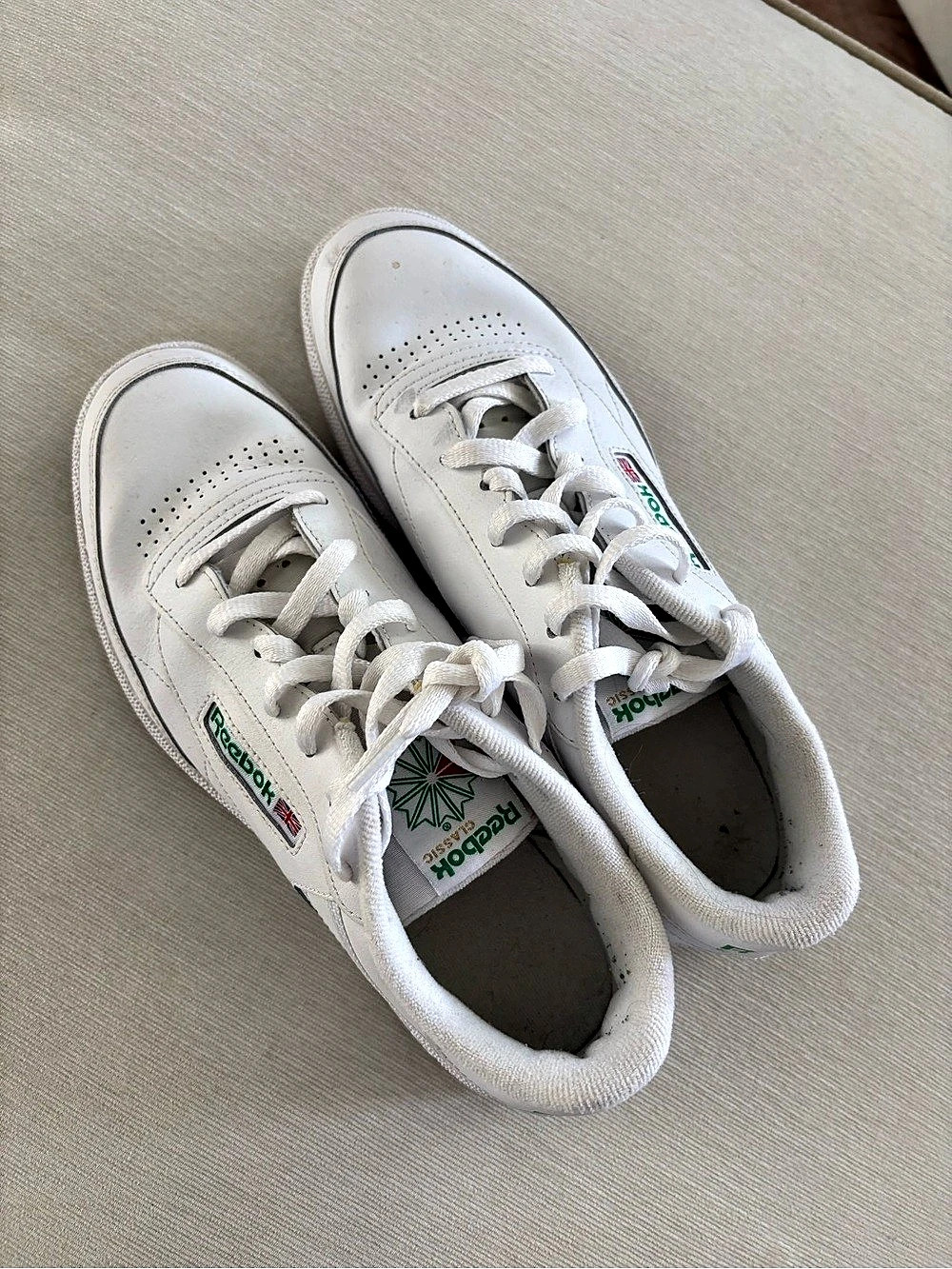 Reebok Club Leather Sneakers White US 10